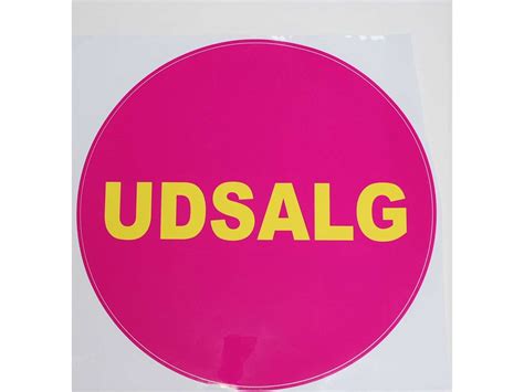 Udsalg .